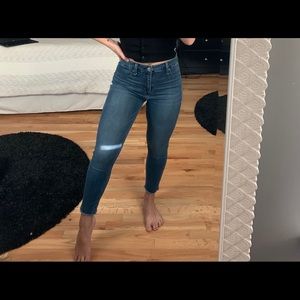 Simone high rise jean legging ankle